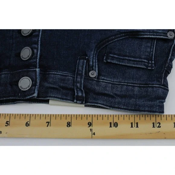 NWT‎ BLANKNYC the lenox hi rise button fly cut off shorts womens 24 normcore - Picture 8 of 9